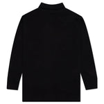 Cut Here Turtleneck - Black