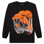 Hoops L/S Tee - Black