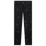 Safety Pin 5 Pocket Denim - Black