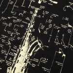 Saxophone T-Shirt - Black