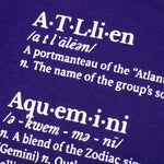 Vocabulary T-Shirt - Purple