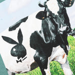 PLEASURES x Playboy Moo T-Shirt - Forest Green