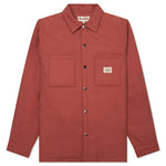 Padded Tech Over Shirt - Brick