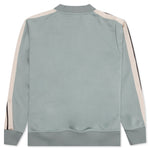 Bomber Track Jacket - Grey/Off White