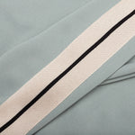 Bomber Track Jacket - Grey/Off White
