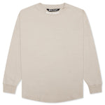 Classic Logo Over Tee L/S - Beige/White