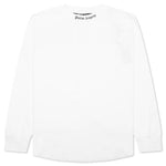 Classic Logo Over Tee L/S - White/Black
