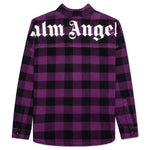Classic Logo Overshirt - Purple/White
