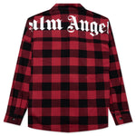 Classic Logo Overshirt - Red/White