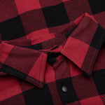 Classic Logo Overshirt - Red/White