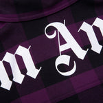 Classic Logo Overshirt - Violet/White