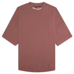 Classic Over Tee - Tan/White