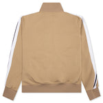 Classic Track Jacket - Beige/White