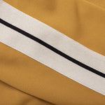 Classic Track Jacket - Camel/White