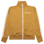 Classic Track Jacket - Camel/White