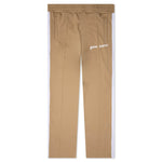 Classic Track Pants - Beige/White