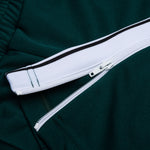 Classic Track Pants - Green/White