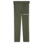 Classic Track Pants - Military/White
