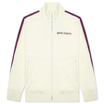 Cord Fleece Track Jacket - Light Grey