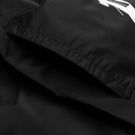 Curved Logo Beachwear Short - Black/White