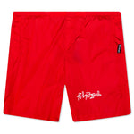 Desert Write Swim Short - Red/White
