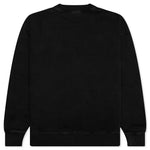 GD Burning Logo Crewneck - Black/White