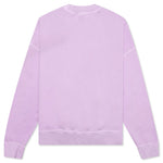 GD Curved Logo Crewneck - Lilac/Black