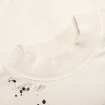 GD Glittered Logo Crewneck - Off-White/Black