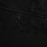 GD Glittered Logo Hoodie - Black/Black