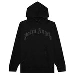 GD Glittered Logo Hoodie - Black/Black