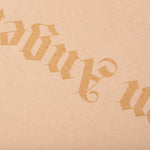 GD Reverse Logo Tee - Beige