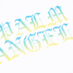 Hue Gothic Logo Over Tee - White/Multi