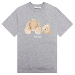Kids Bear T-Shirt - Melange Grey