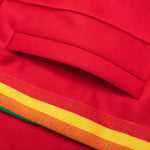 Kids Logo Rainbow Track Pant - Red/White