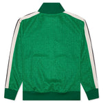 Lurex Track Jacket - Green/White