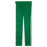 Lurex Track Pants - Green/White