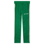 Lurex Track Pants - Green/White