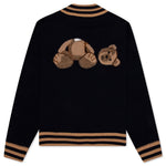 PA Bear Cardigan - Black/Brown