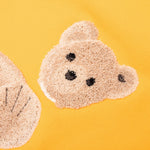PA Bear Hoodie - Ocher Yellow/Brown