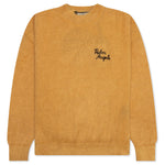 The Palm Sweater Intarsia - Beige/Yellow