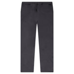 Thin Waist Slim Track Pants - Dark Grey/Off-White