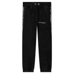 Tuxedo Leopard Track Pants - Black/White