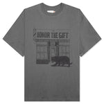 Panther Barbershop S/S Tee - Grey