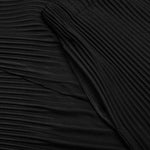 Relaxed Pleat Basics Pants - Black