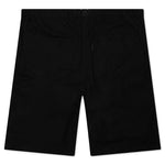 Elasticated Waist Utility Shorts - Black