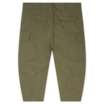 Compact Cotton Cargo Pants - Khaki