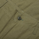 Compact Cotton Cargo Pants - Khaki