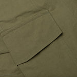 Compact Cotton Cargo Pants - Khaki