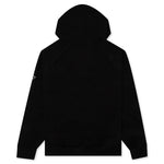 Chenille Bear Hoodie - Black