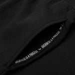 Garment Dyed Fleece Jogger - Black